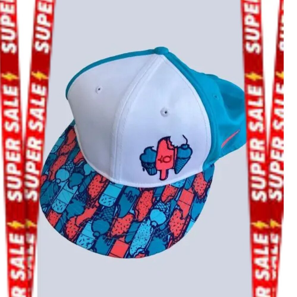 Nike True Kevin Durant KD Ice Cream Multicolor Snapback Hat